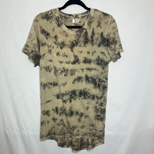 Men’s Tye-Dye T-Shirt, Long Length